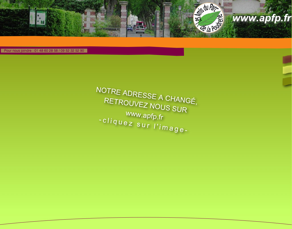 notre adresse a changé : ww.apfp.fr